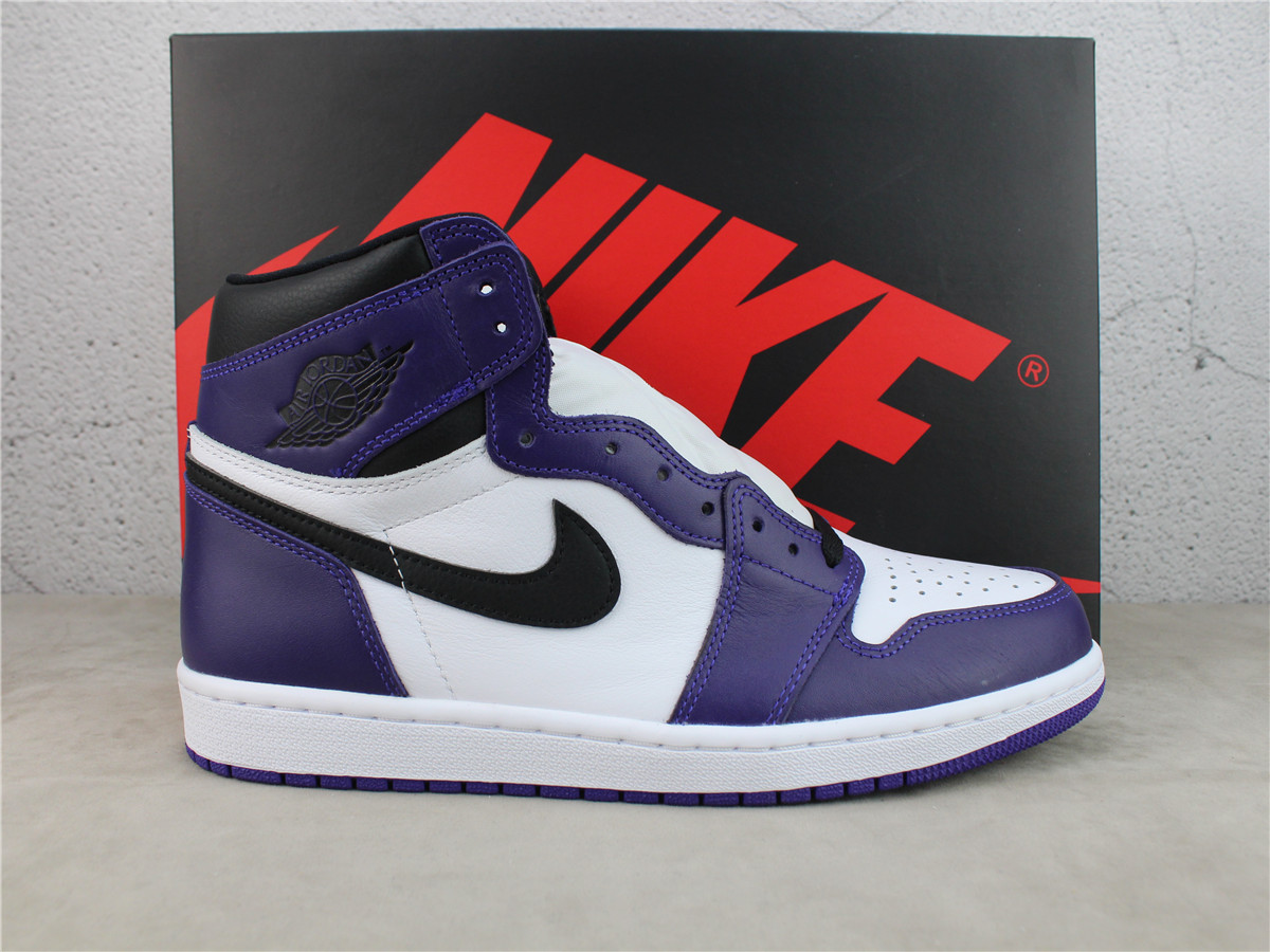 LJR Batch Air Jordan 1 Retro High OG Court Purple 2.0 555088 500